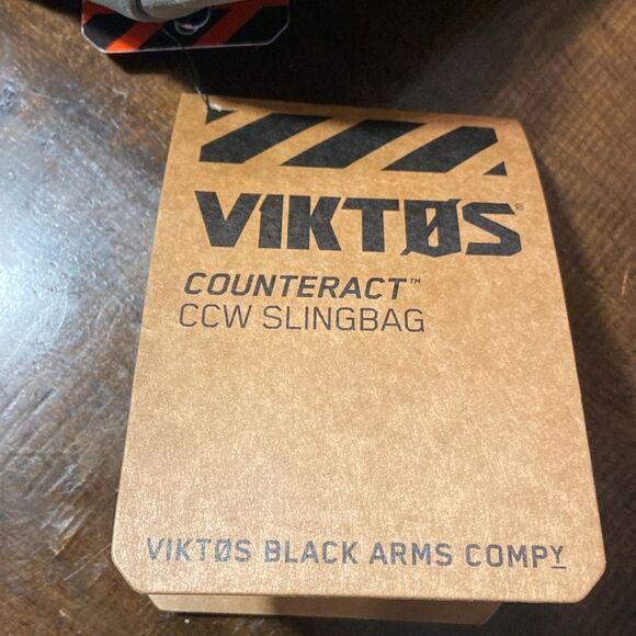 Gray Tactical Sling Bag - Picture 3 of 11